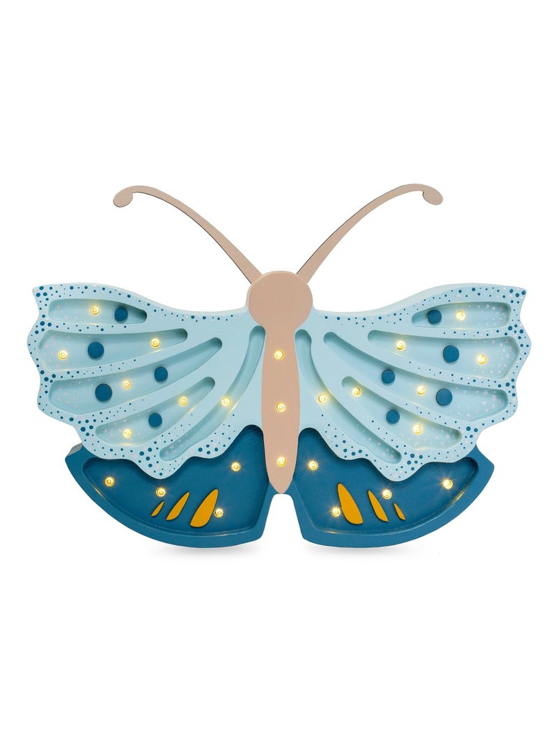 Lampe Veilleuse Papillon Bleu - Kiabi