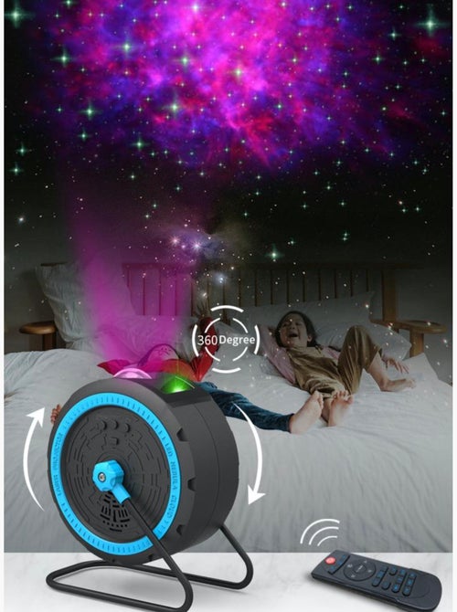 Lampe veilleuse-planétarium ciel étoilé - Kiabi