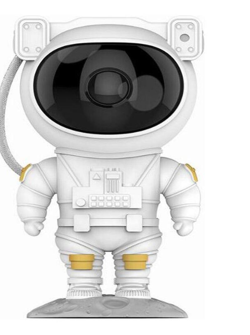 Lampe veilleuse-projecteur d'étoile  astronaute Beige clair - Kiabi