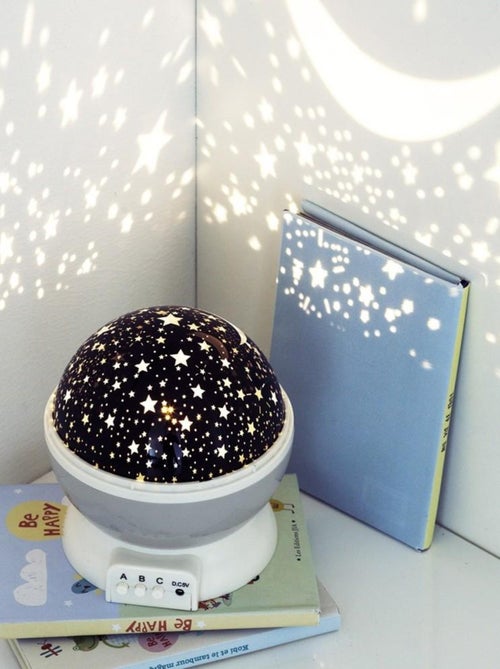 Lampe veilleuse projecteur gris - Kiabi