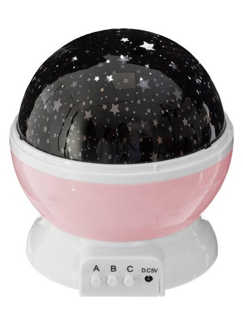 Lampe veilleuse projecteur rose - Kiabi