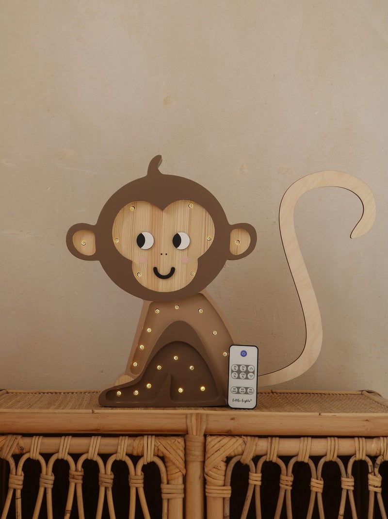 Lampe Veilleuse Singe Marron - Kiabi