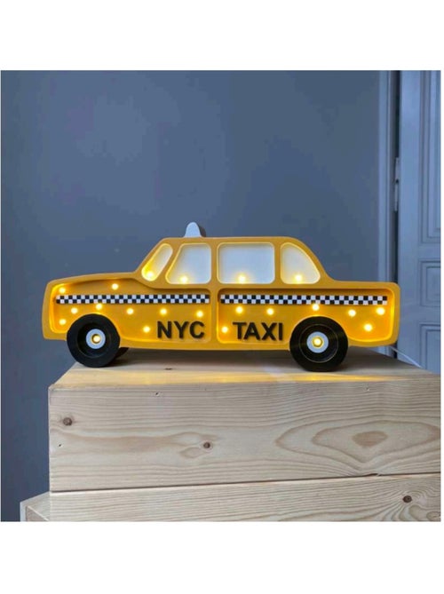 Lampe Veilleuse Taxi NYC - Kiabi