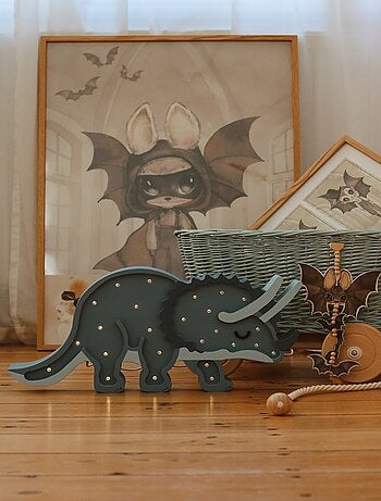 Lampe Veilleuse Tricératops