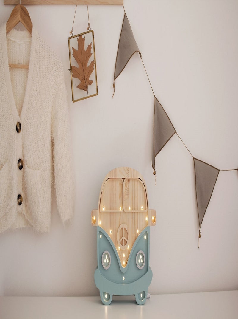 Lampe Veilleuse Van Bleu - Kiabi
