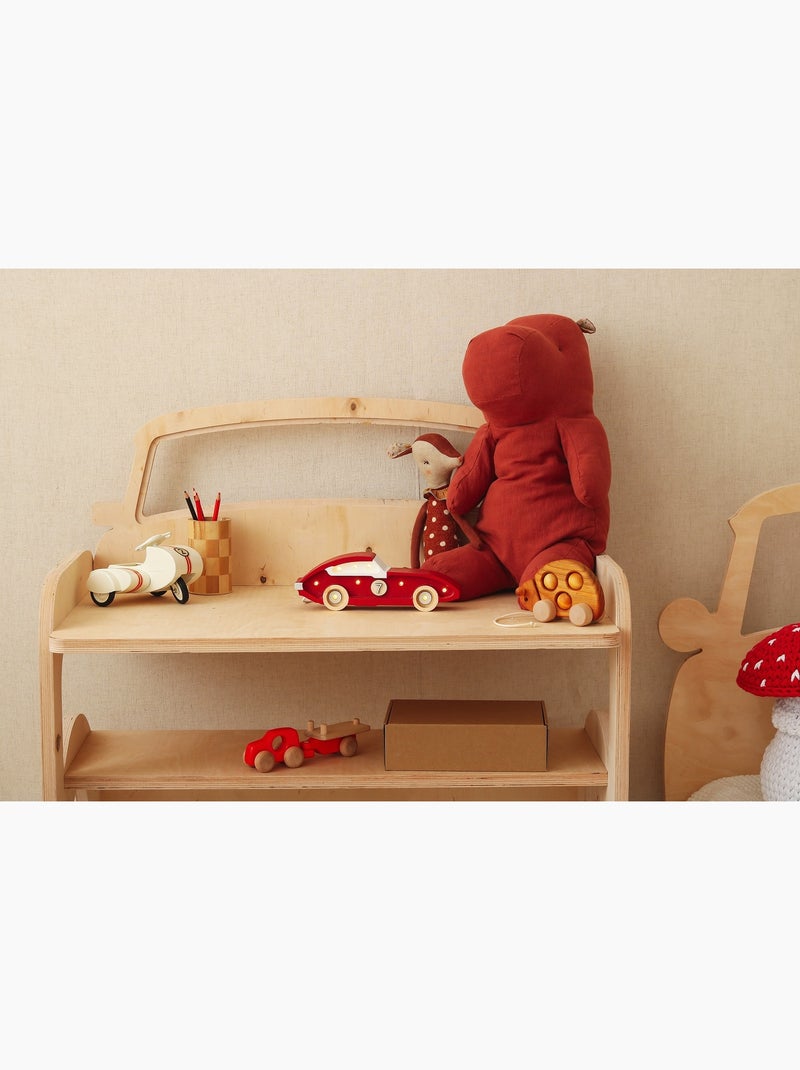 Lampe Veilleuse Voiture de course Rouge - Kiabi