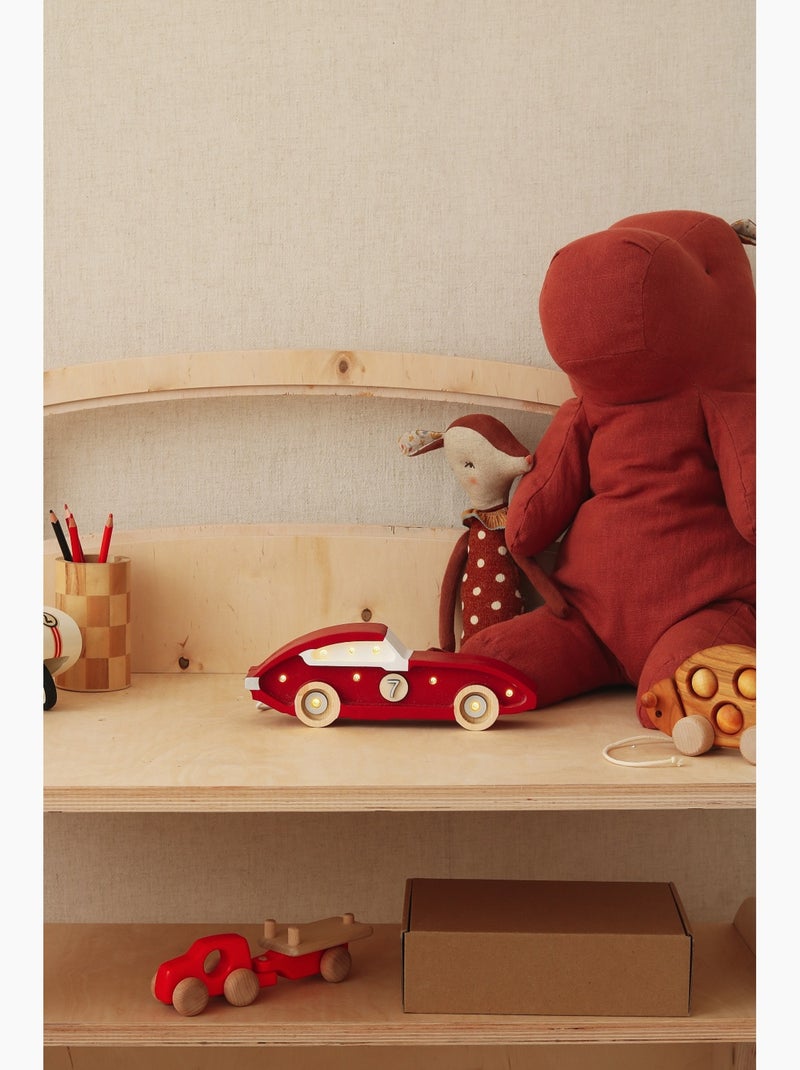 Lampe Veilleuse Voiture de course Rouge - Kiabi