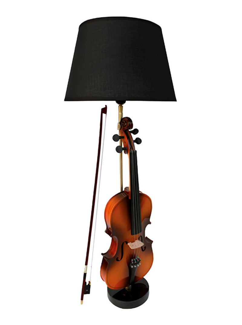 Lampe violon véritable 90 cm Marron - Kiabi
