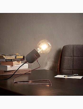Lampee de bureau en métal, 22cm