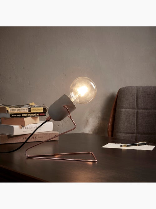 Lampee de bureau en métal, 22cm - Kiabi Lampee de bureau en métal, 22cm - Kiabi