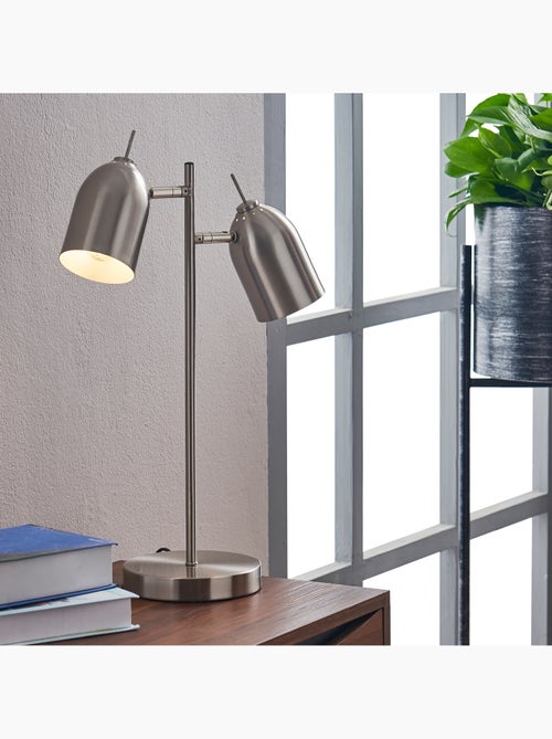 Lampee de bureau en métal réglable, 46cm - Kiabi Lampee de bureau en métal réglable, 46cm - Kiabi