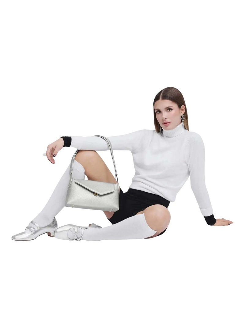 Lancaster Besace Zoé 2.0 Argent - Kiabi