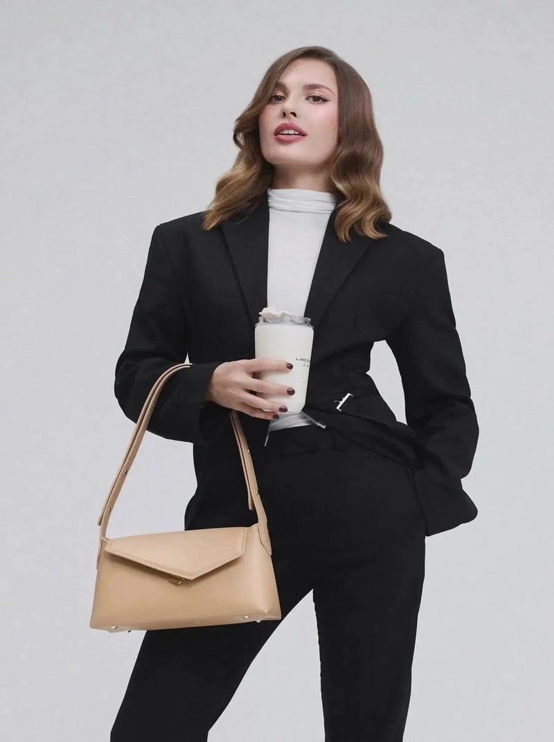 Lancaster Besace Zoé 2.0  Foncé Beige - Kiabi