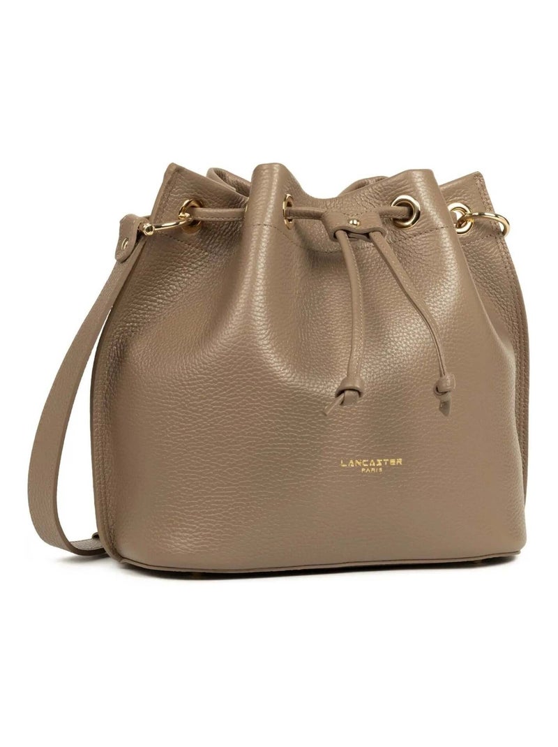 Lancaster Bourse Alba Double M  Taupe/ Doré/or - Kiabi