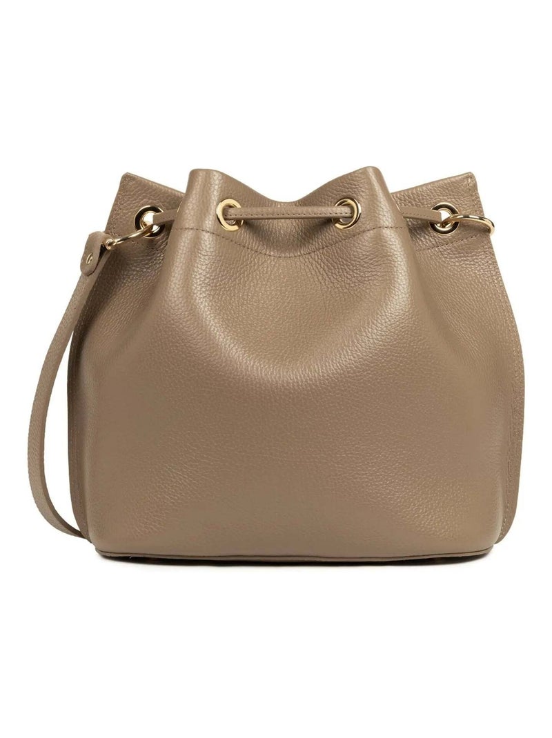 Lancaster Bourse Alba Double M  Taupe/ Doré/or - Kiabi