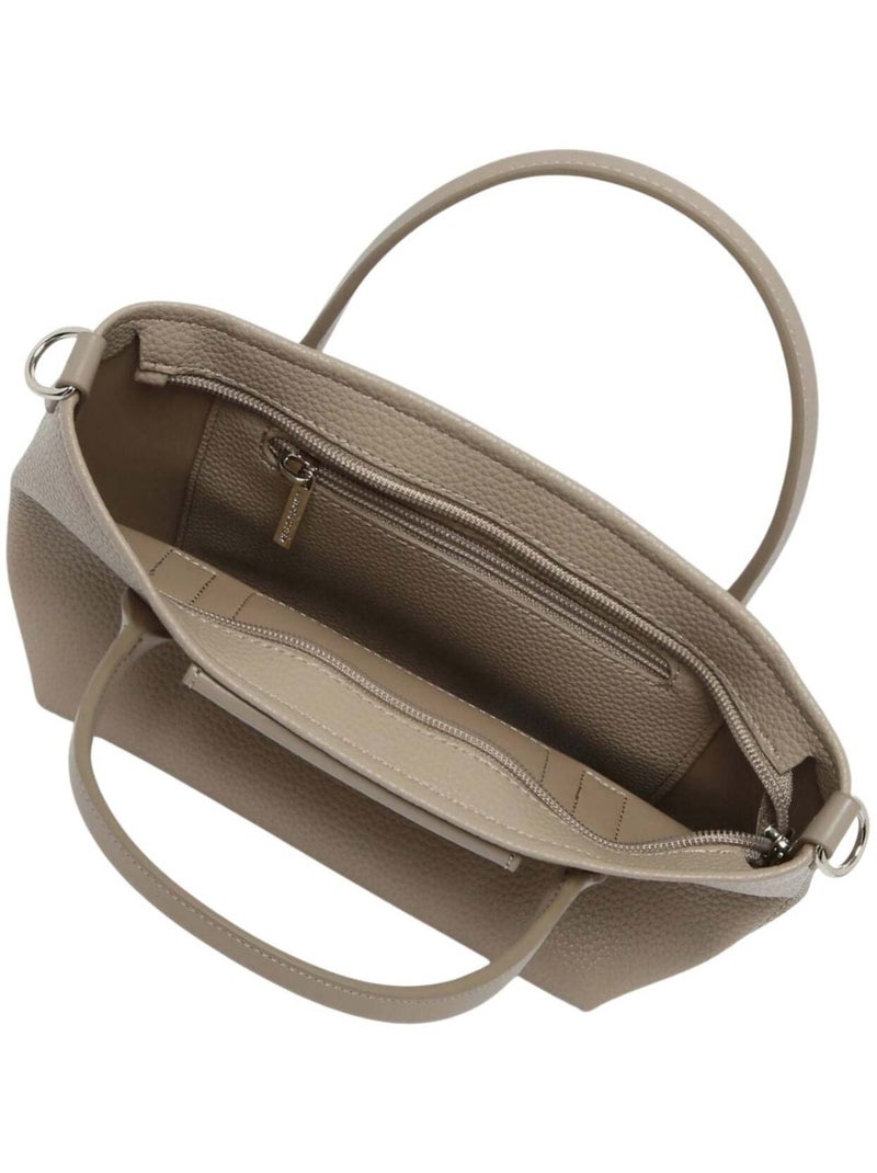 Lancaster Cabas Maya Double  Galet Foncé Gris - Kiabi