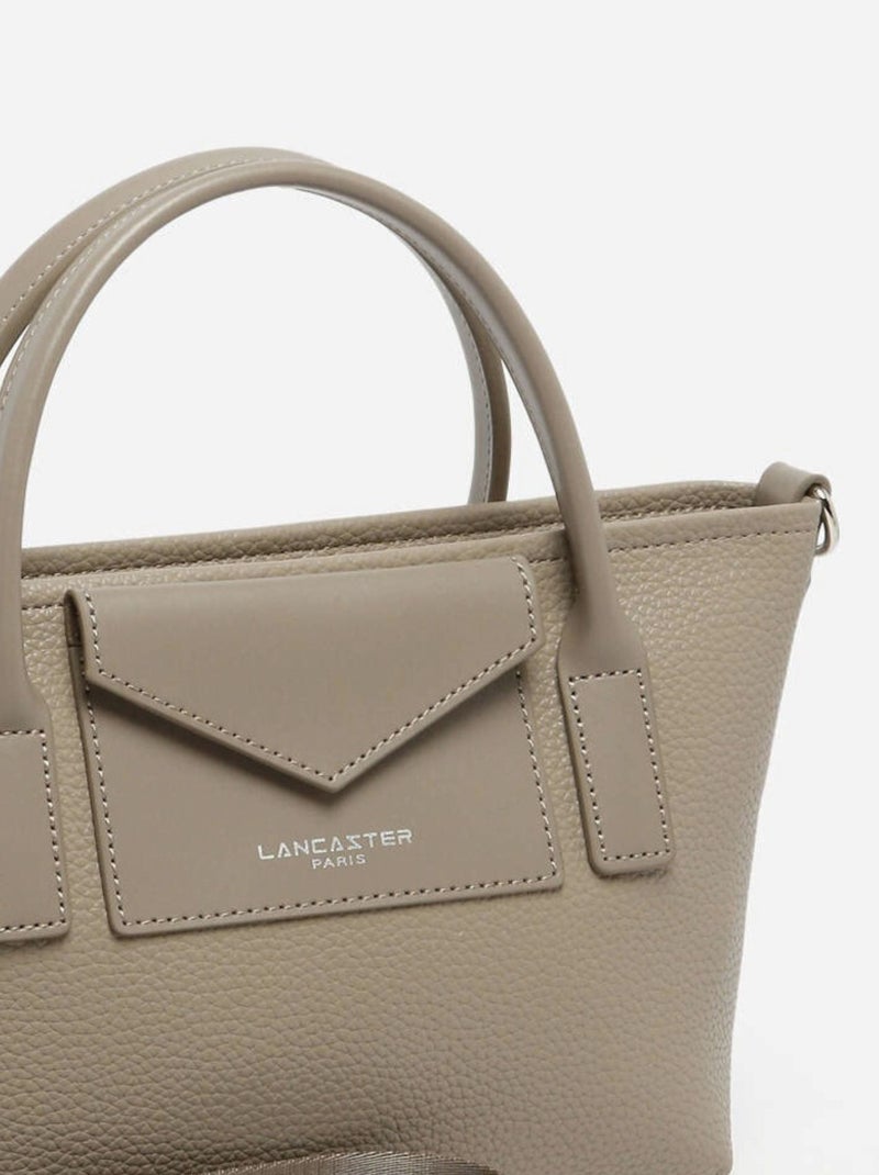 Lancaster Cabas Maya Double  Galet Foncé Gris - Kiabi