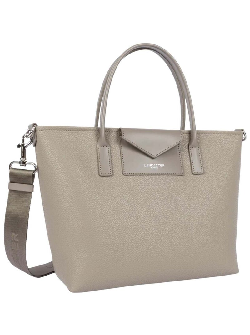 Lancaster Cabas Maya Double  Galet Foncé Gris - Kiabi