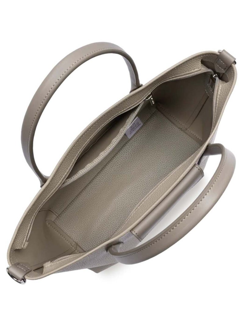Lancaster Cabas Maya Double  Galet Foncé Gris - Kiabi