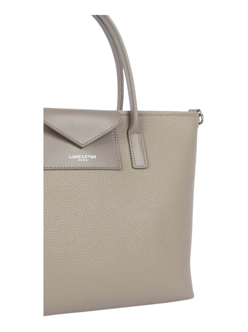 Lancaster Cabas Maya Double  Galet Foncé Gris - Kiabi