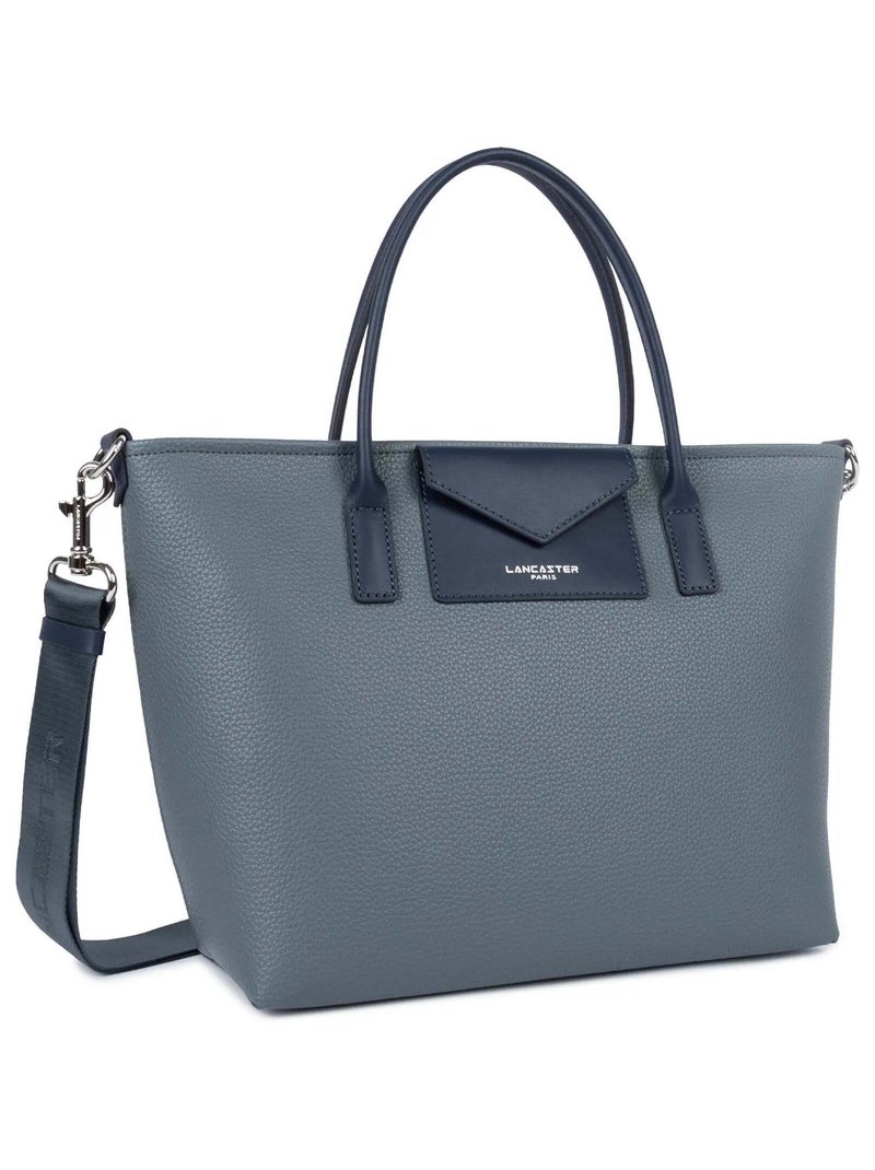 Lancaster Cabas Maya Double   Givré Bleu - Kiabi