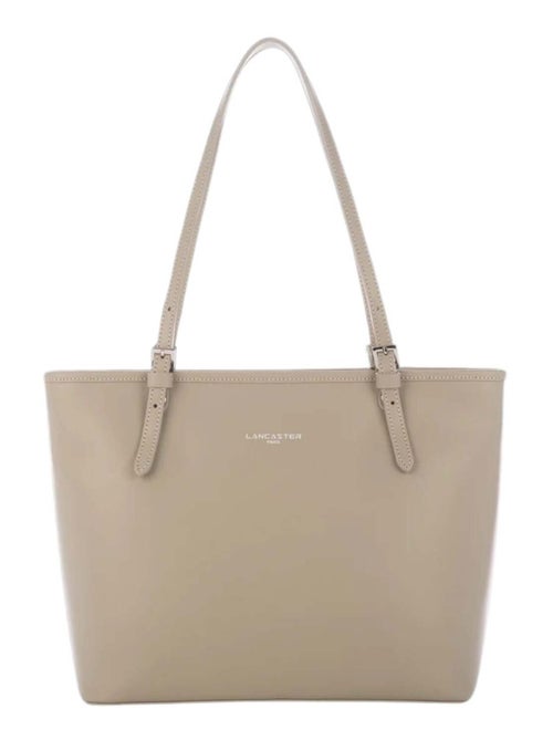 Lancaster Cabas Smooth Épaule M  Taupe/Galet - Kiabi