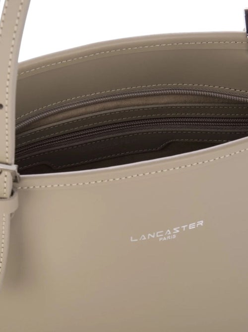 Lancaster Cabas Smooth Épaule M  Taupe/Galet - Kiabi