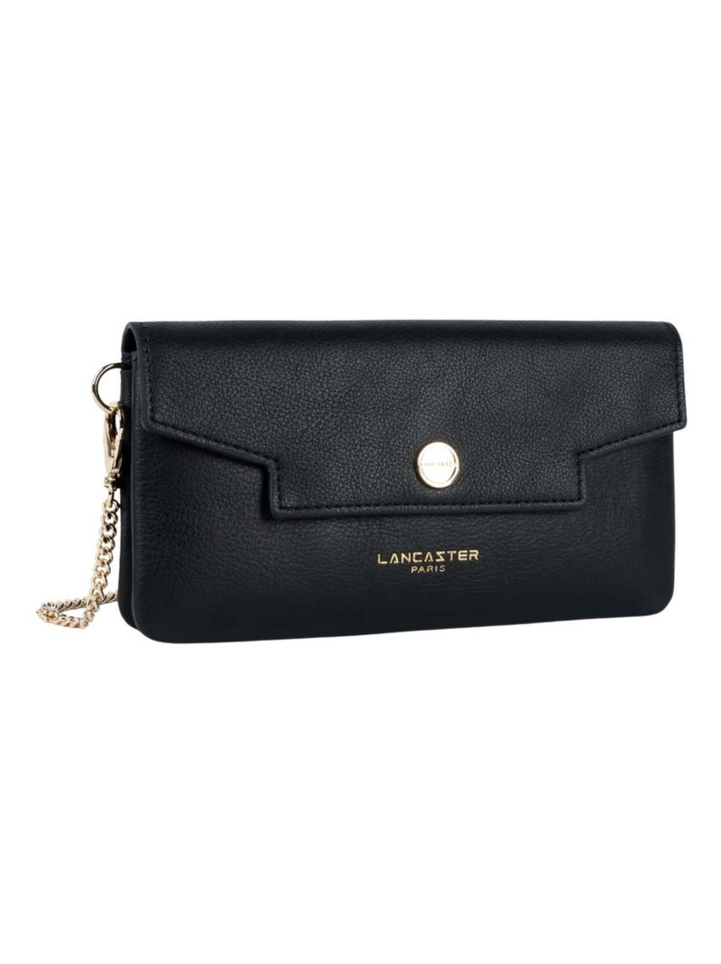 Lancaster Paris  Pochette A rabat avec pression S Mademoiselle Grace Noir - Kiabi