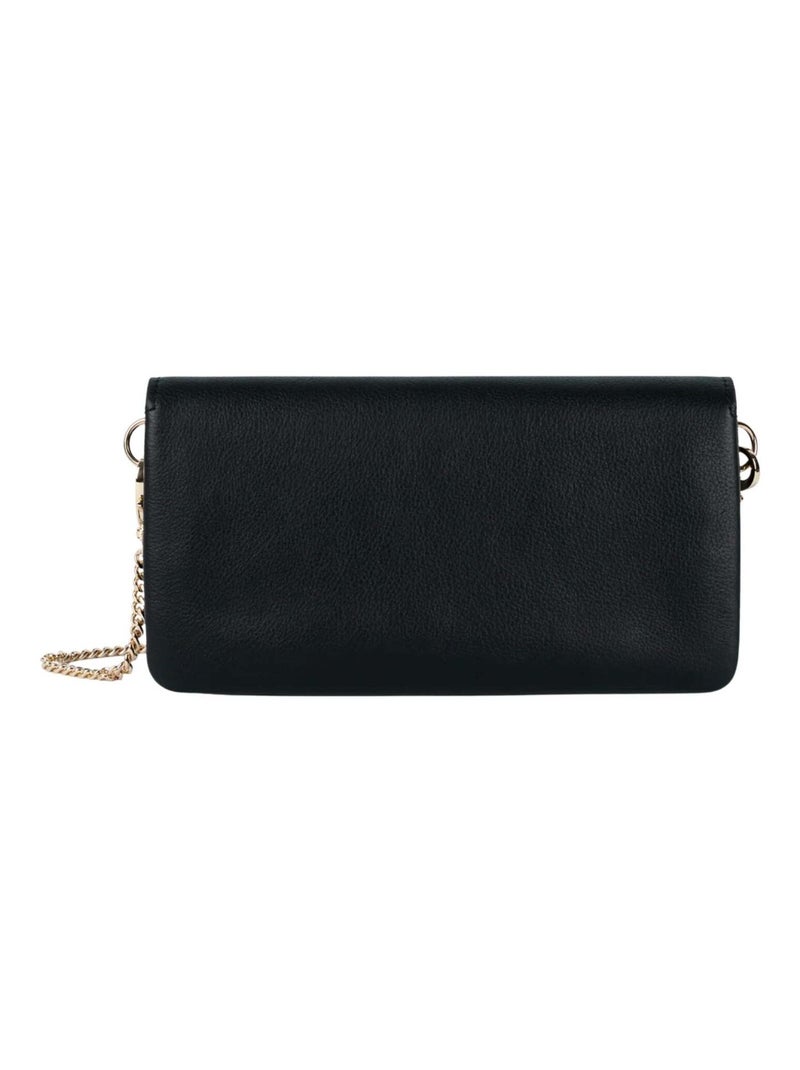Lancaster Paris  Pochette A rabat avec pression S Mademoiselle Grace Noir - Kiabi