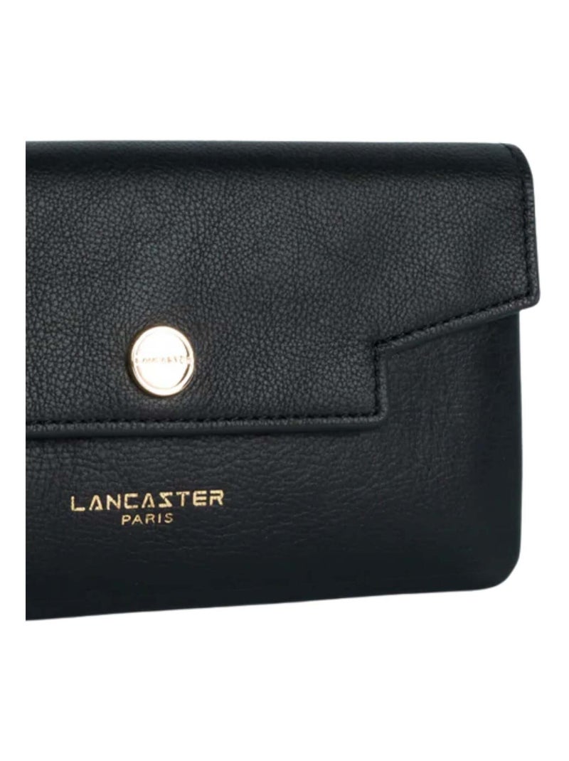 Lancaster Paris  Pochette A rabat avec pression S Mademoiselle Grace Noir - Kiabi