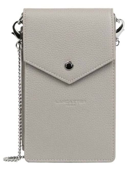 Lancaster Pochette smartphone A rabat avec pression Foulonné PM - Kiabi