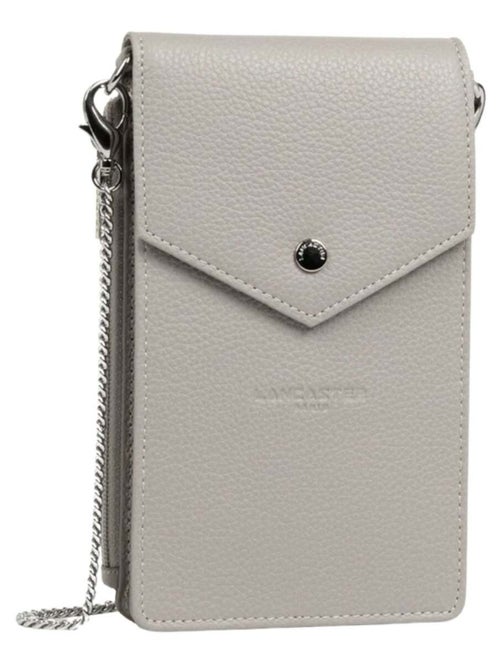 Lancaster Pochette smartphone A rabat avec pression Foulonné PM - Kiabi
