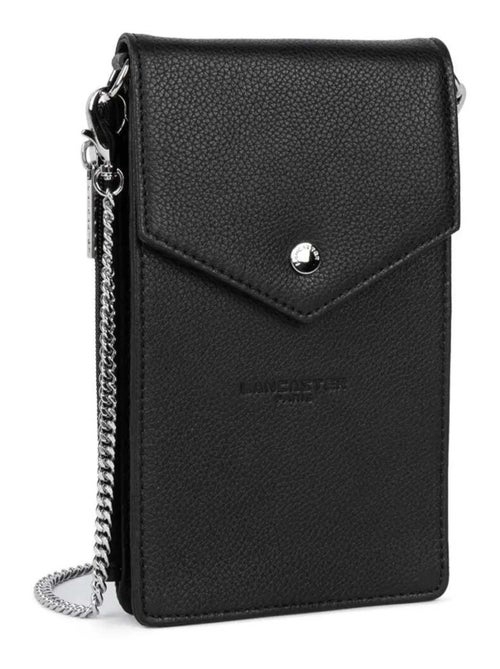 Lancaster Pochette smartphone A rabat avec pression Foulonné PM - Kiabi