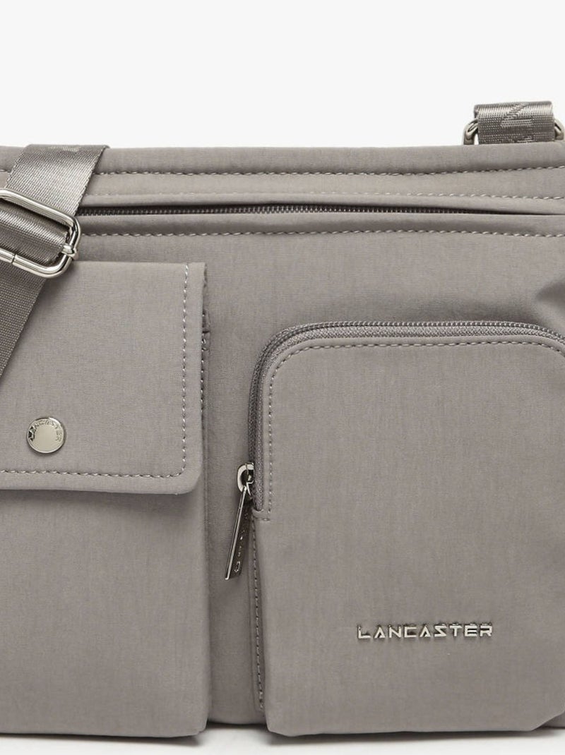 Lancaster Pochette Zippé Basic Pocket Gris - Kiabi