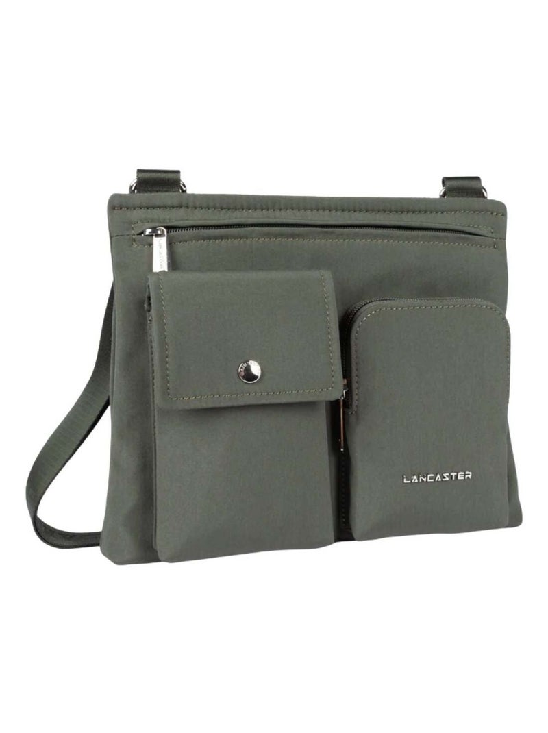 Lancaster Pochette Zippé Basic Pocket Vert - Kiabi