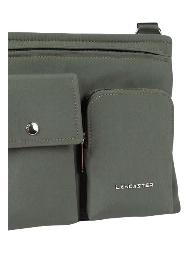 Lancaster Pochette Zippé Basic Pocket Vert - Kiabi