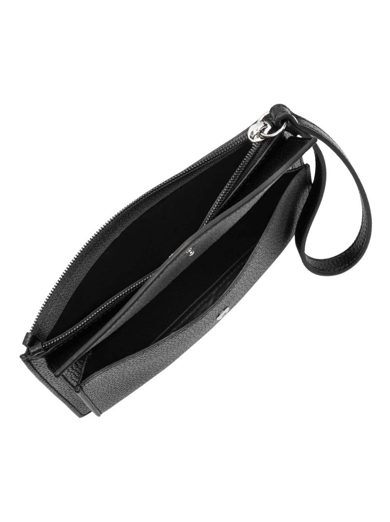Lancaster Pochette Zippé Maya Double KBA Noir - Kiabi