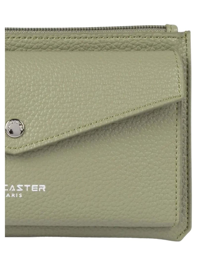 Lancaster Pochette Zippé Maya Double KBA Vert - Kiabi