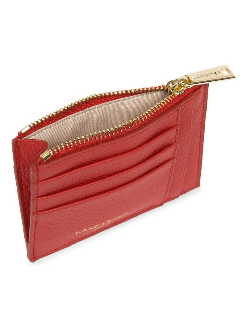 Lancaster Porte-Cartes Dune Rouge - Kiabi