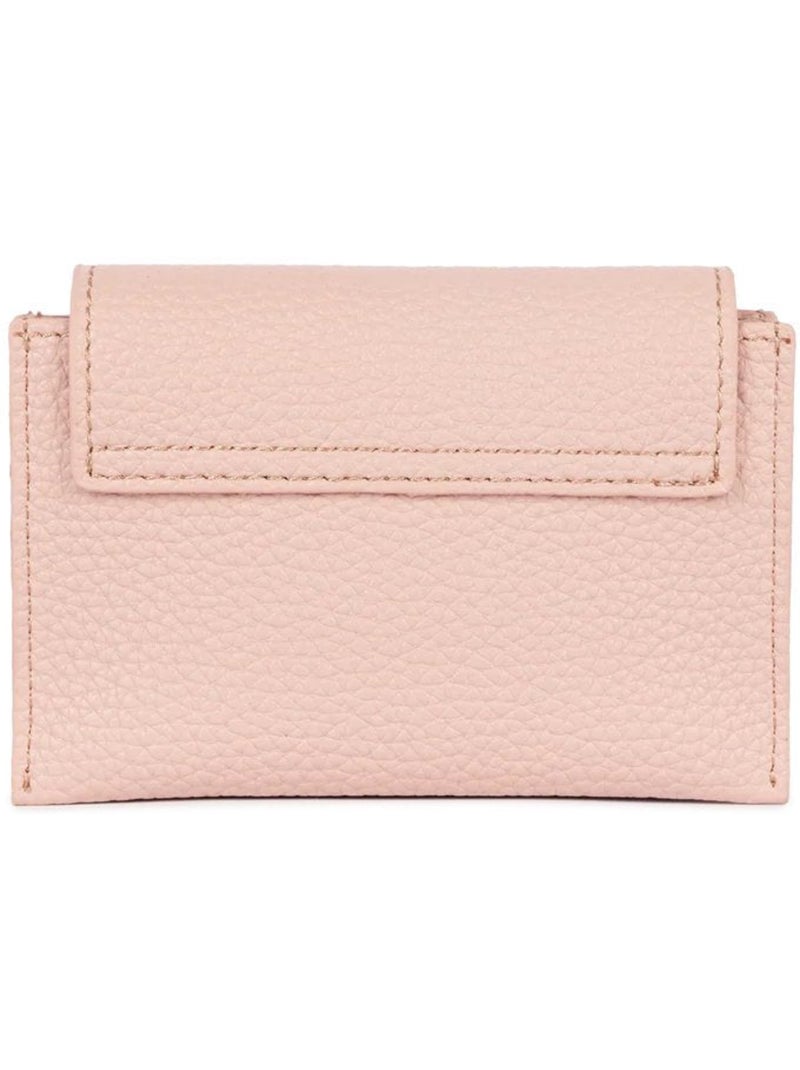 Lancaster Porte-Cartes Maya Double Kba Cuir Rose - Kiabi