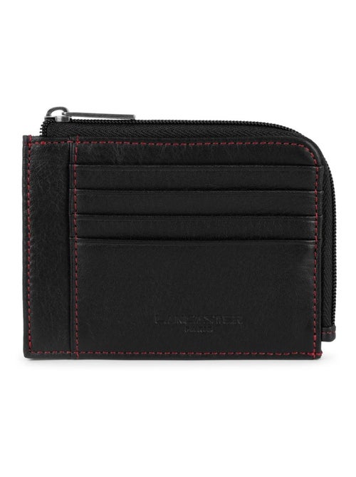 Lancaster Porte-cartes Soft Vintage  /Rouge - Kiabi