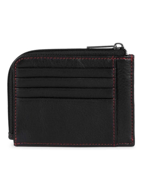 Lancaster Porte-cartes Soft Vintage  /Rouge - Kiabi