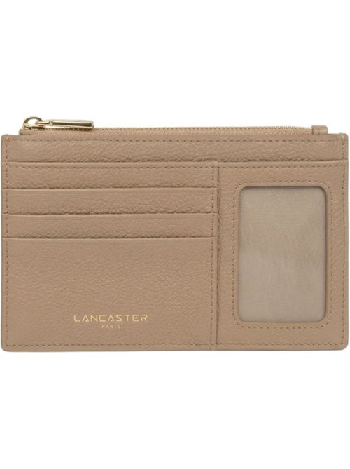 Lancaster Porte-cartes Zippé Dune  Foncé - Kiabi