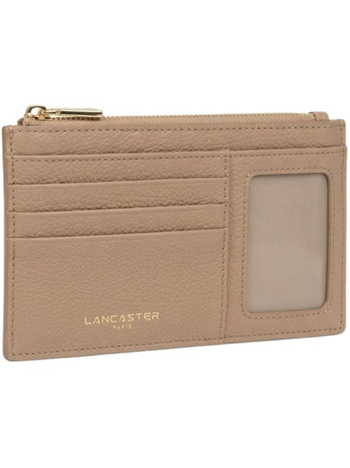 Lancaster Porte-cartes Zippé Dune  Foncé - Kiabi