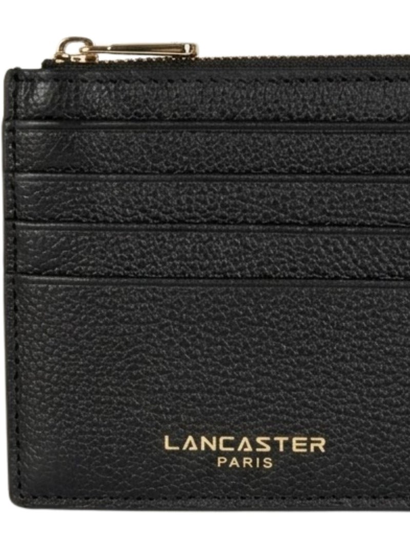 Lancaster Porte-cartes Zippé Dune Noir - Kiabi