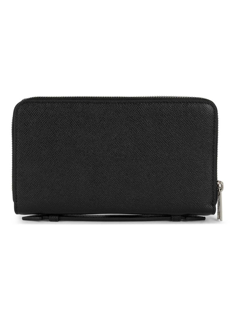 Lancaster Portefeuille Cuir Compagnon Delphino Noir - Kiabi
