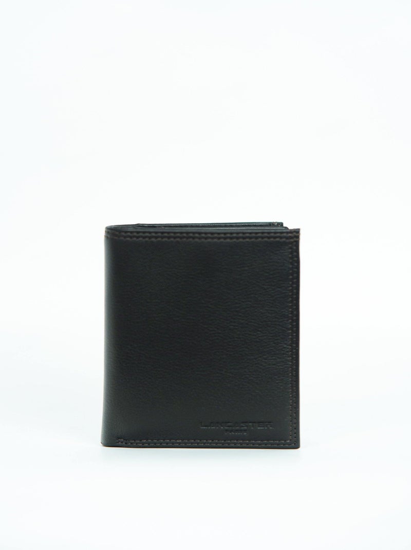 Lancaster Portefeuille Cuir Vachette   RFID Marron - Kiabi