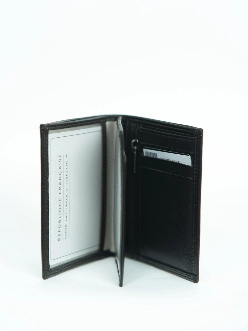 Lancaster Portefeuille Cuir Vachette   RFID Marron - Kiabi