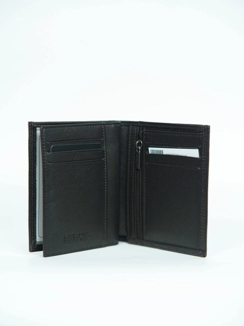 Lancaster Portefeuille Cuir Vachette   RFID - Kiabi