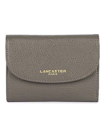 Lancaster Portefeuille dos à dos A rabat avec pression Dune